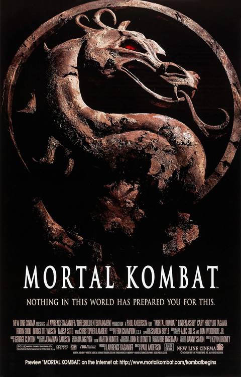 Mortal Kombat movie poster