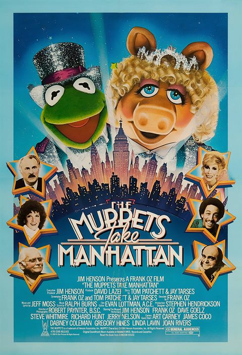 The Muppets Take Manhattan movie poster