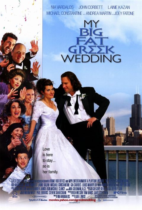 My Big Fat Greek Wedding movie poster