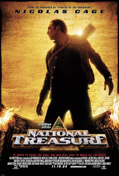 National Treasure movie poster