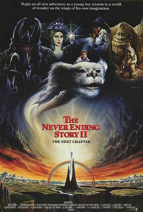 The NeverEnding Story II: The Next Chapter movie poster