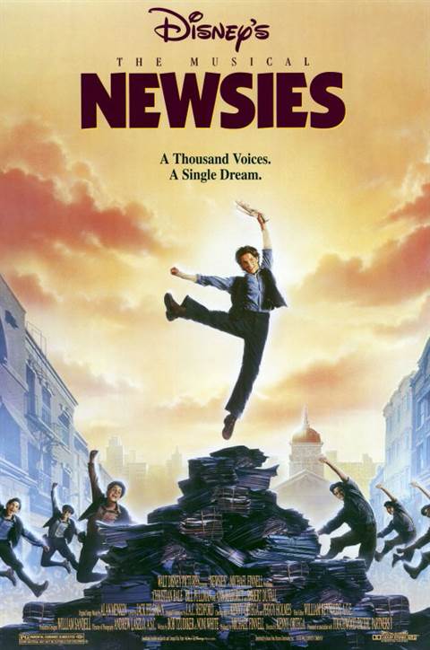 Newsies movie poster