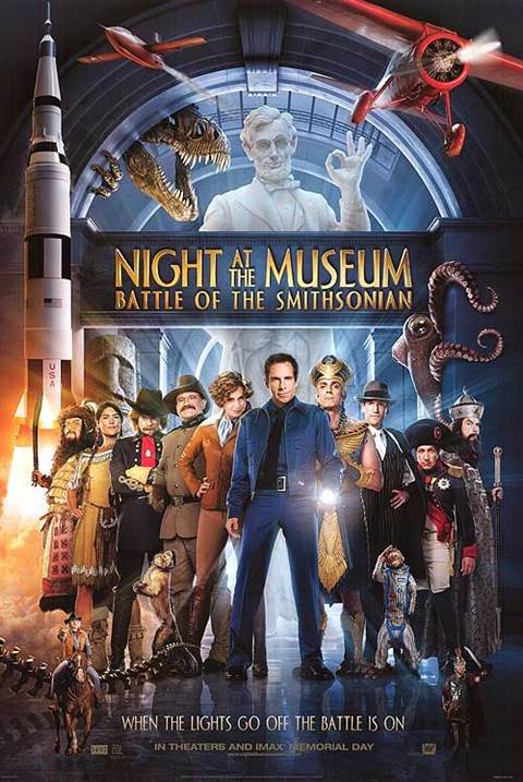 Night At The Museum: Battle For The Smithsonian movie poster
