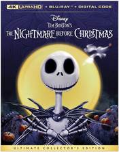 Tim Burton's The Nightmare Before Christmas Physical Media: 4K UHD Review