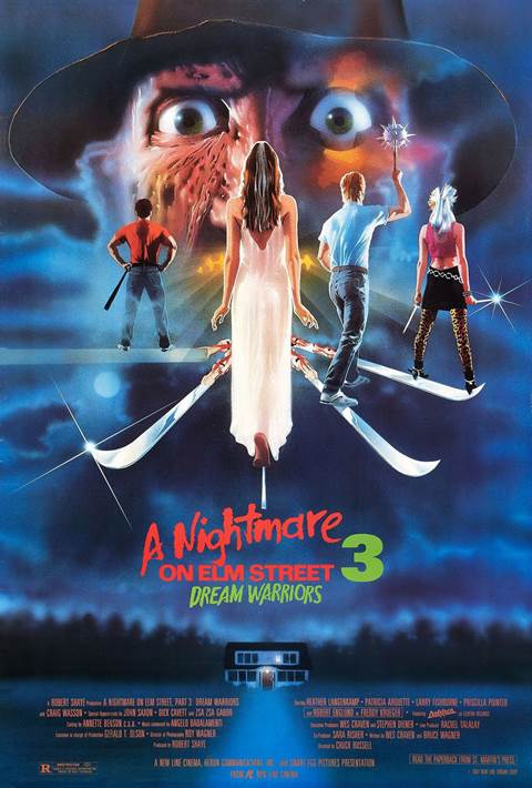 A Nightmare on Elm Street 3: Dream Warriors movie poster