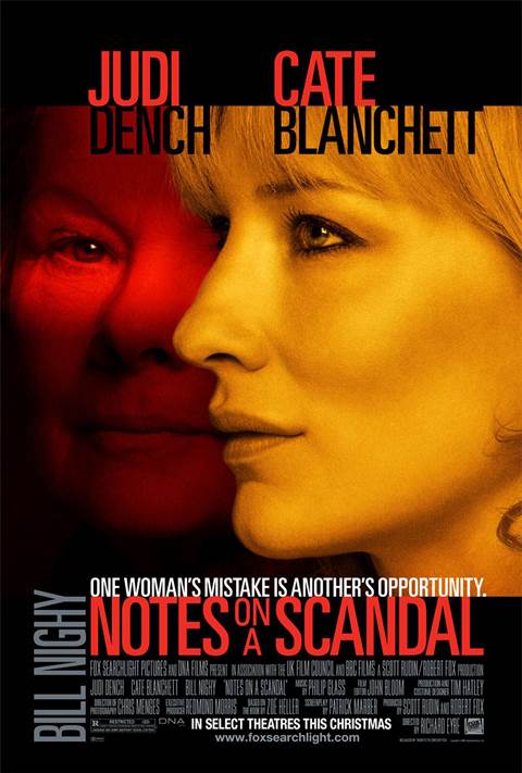 Notes on A Scandal movie poster