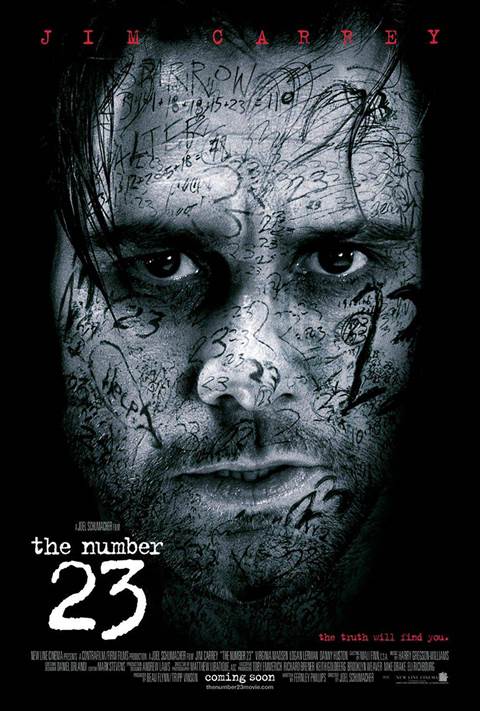 The Number 23 movie poster