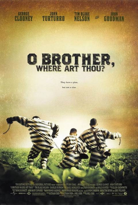 O Brother Where Art Thou movie poster