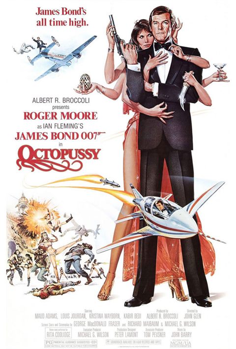 Octopussy movie poster