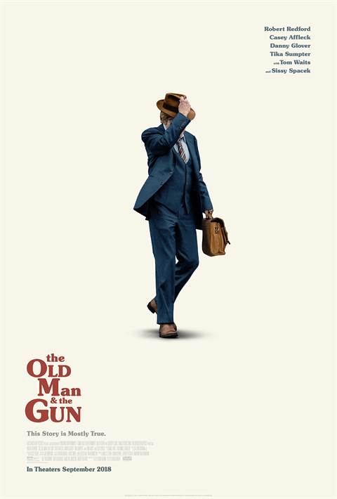 The Old Man & the Gun movie poster
