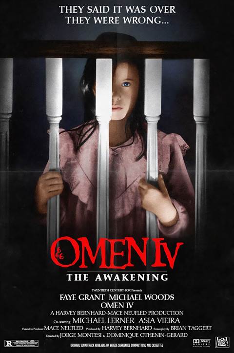 Omen IV: The Awakening movie poster
