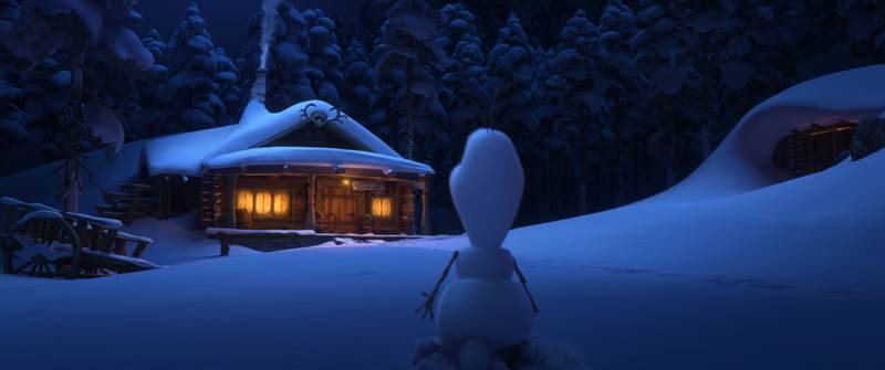 Once Upon A Snowman Courtesy of Walt Disney Pictures. All Rights Reserved.