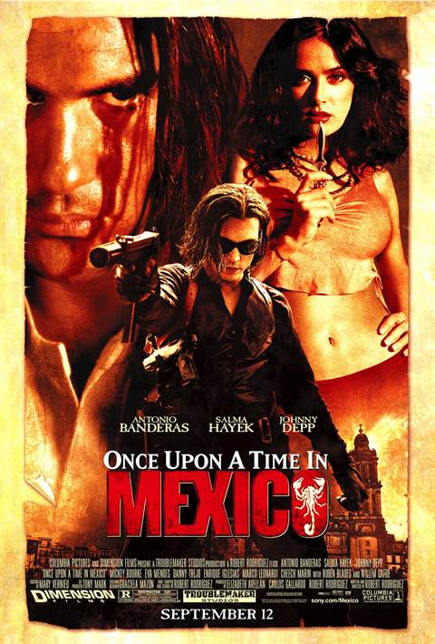 Once Upon a Time in Mexico movie poster