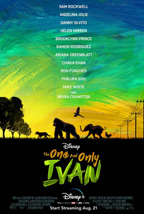 The One and Only Ivan movie poster