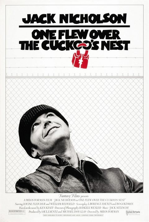 One Flew Over the Cuckoo's Nest movie poster