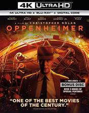 Oppenheimer Physical Media: 4K UHD Review