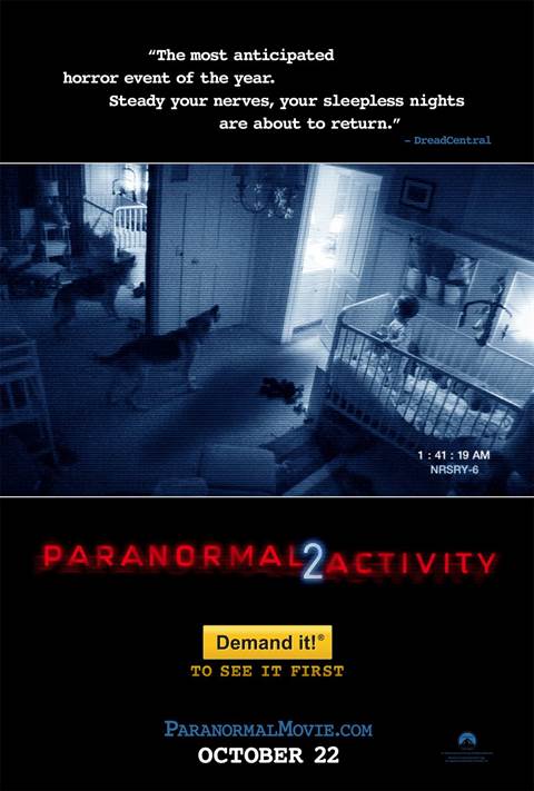 Paranormal Activity 2 movie poster