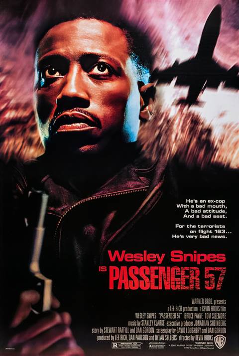 Passenger 57 movie poster