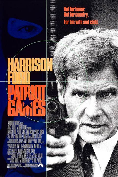 Patriot Games movie poster
