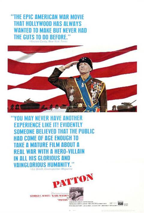Patton movie poster