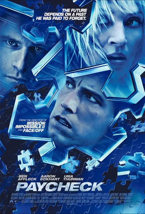 Paycheck movie poster