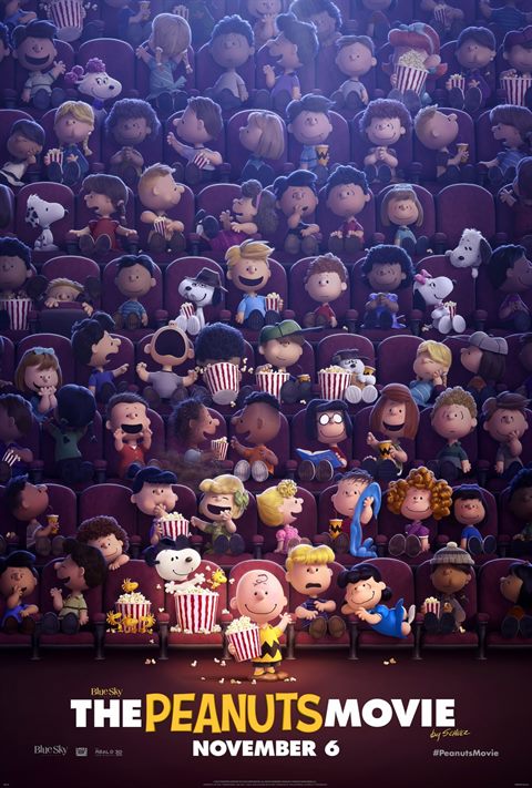 Peanuts movie poster