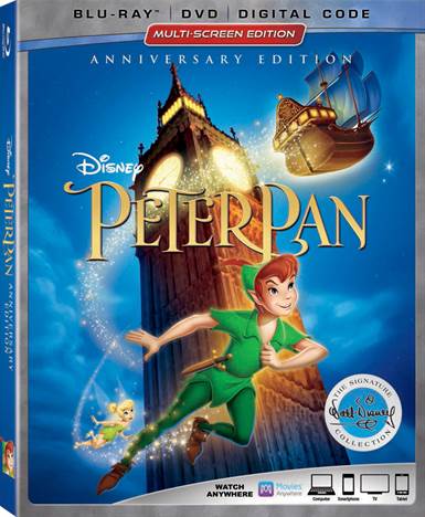 Peter Pan Anniversary Edition Blu-ray Review
