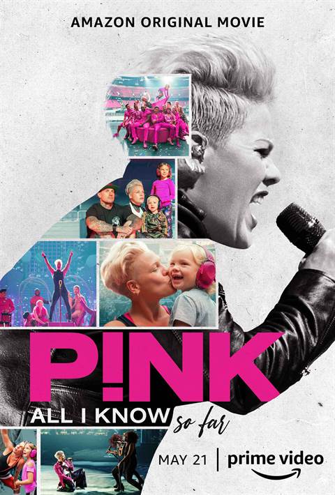P!nk: All I Know So Far movie poster