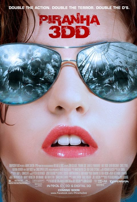 Piranha 3D movie poster