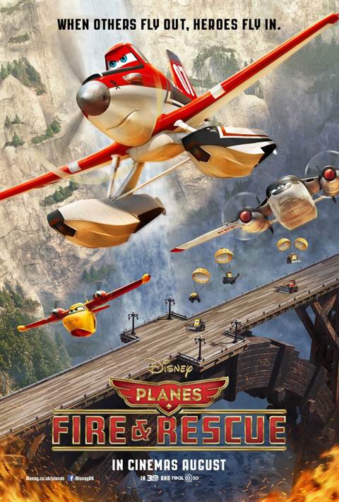 Planes: Fire & Rescue movie poster