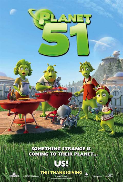 Planet 51 movie poster