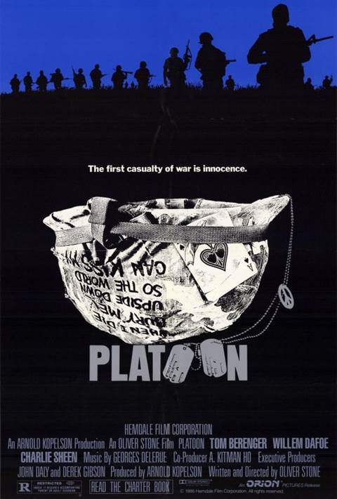 Platoon movie poster