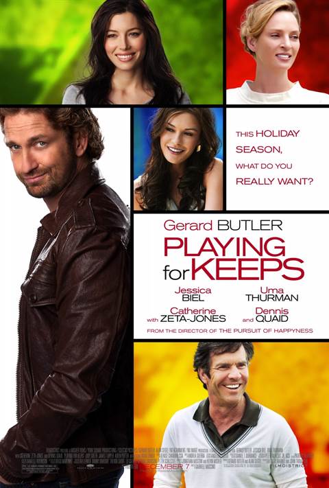 Playing For Keeps movie poster