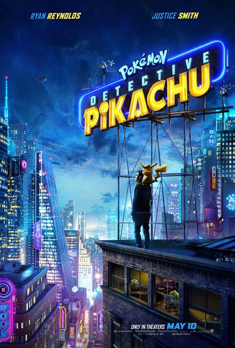 POKÉMON Detective Pikachu movie poster
