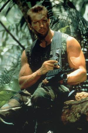 Arnold Schwarzenegger - Predator (1987) - 8 1/2 X 11