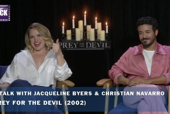 Jacqueline Byers & Christian Navarro Discuss PREY FOR THE DEVIL