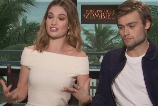 Interview: Cast Interview With Lily James, Matt Smith, and Douglas Booth on FlickDirect