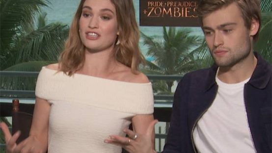 Interview: Cast Interview With Lily James, Matt Smith, and Douglas Booth on FlickDirect
