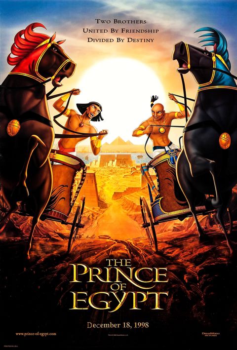 The Prince of Egypt movie poster