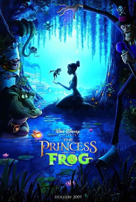 The Princess and the Frog movie poster