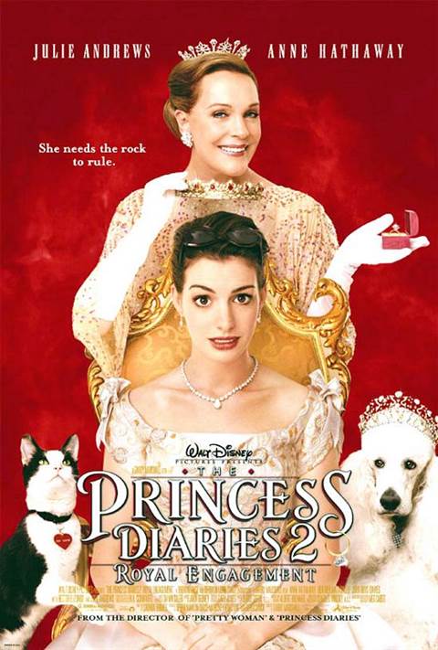 The Princess Diaries 2: Royal Engagement movie poster