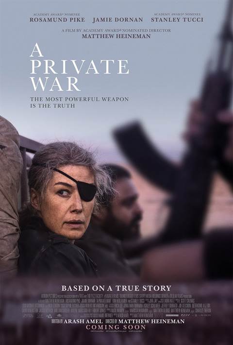 A Private War movie poster