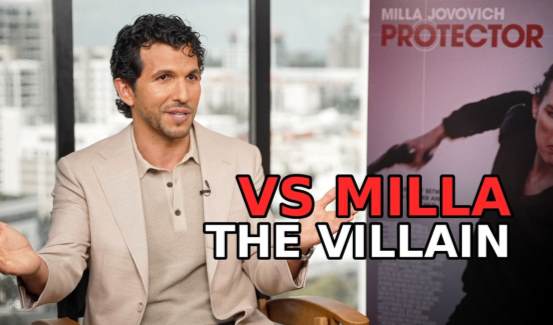 Gabriel Sloyer Talks Playing the Villain Opposite Milla Jovovich in Protector