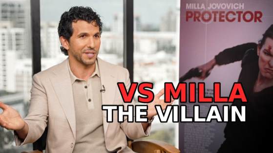 Gabriel Sloyer Talks Playing the Villain Opposite Milla Jovovich in Protector