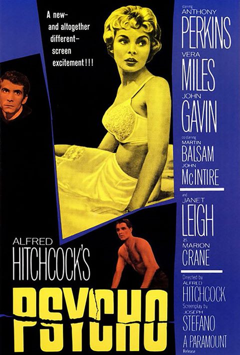 Psycho movie poster