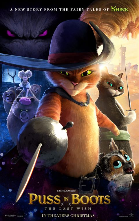 Puss in Boots: The Last Wish movie poster