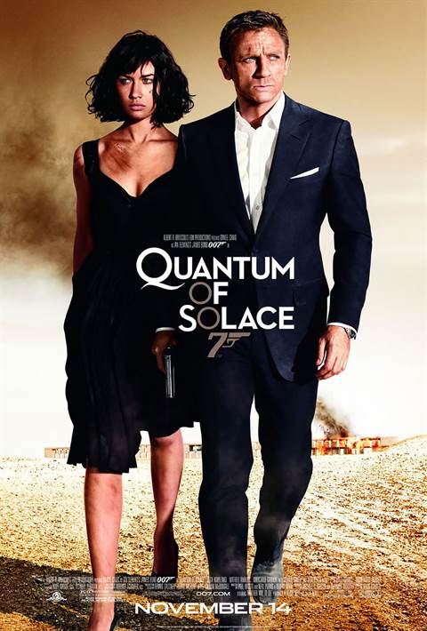 Quantum of Solace movie poster
