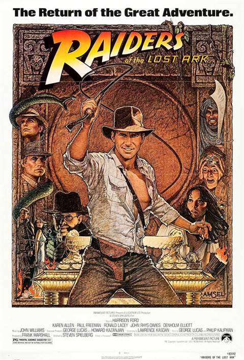 Raiders of the Lost Ark movie poster