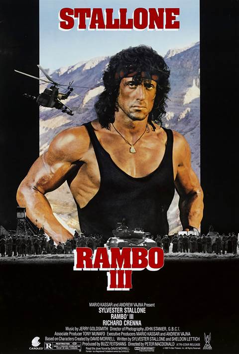 Rambo III movie poster