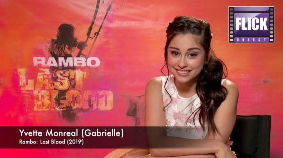 Yvette Monreal Talks Rambo: Last Blood and Stallone